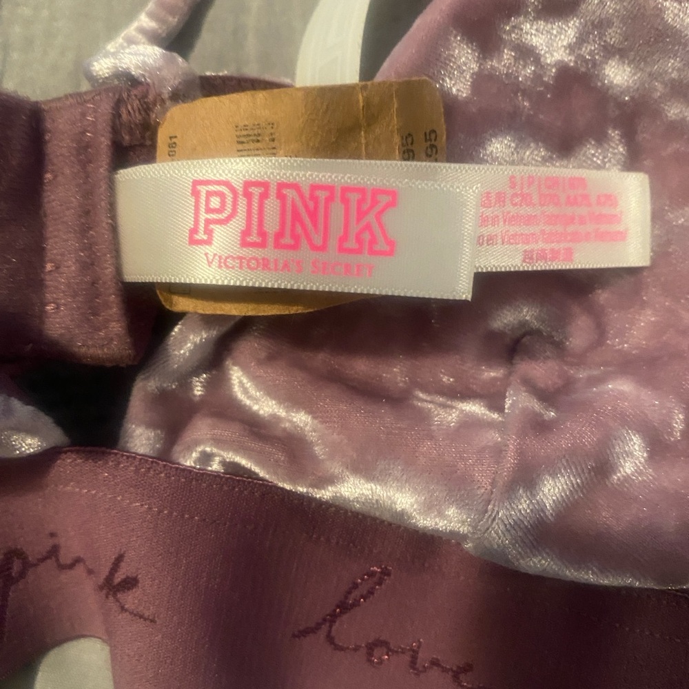 Victoria's Secret PINK Velvet Bralette